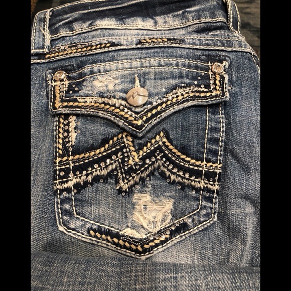 ‼️SOLD‼️Womens Miss Me Bootcut Jeans Size 36 - Picture 7 of 13